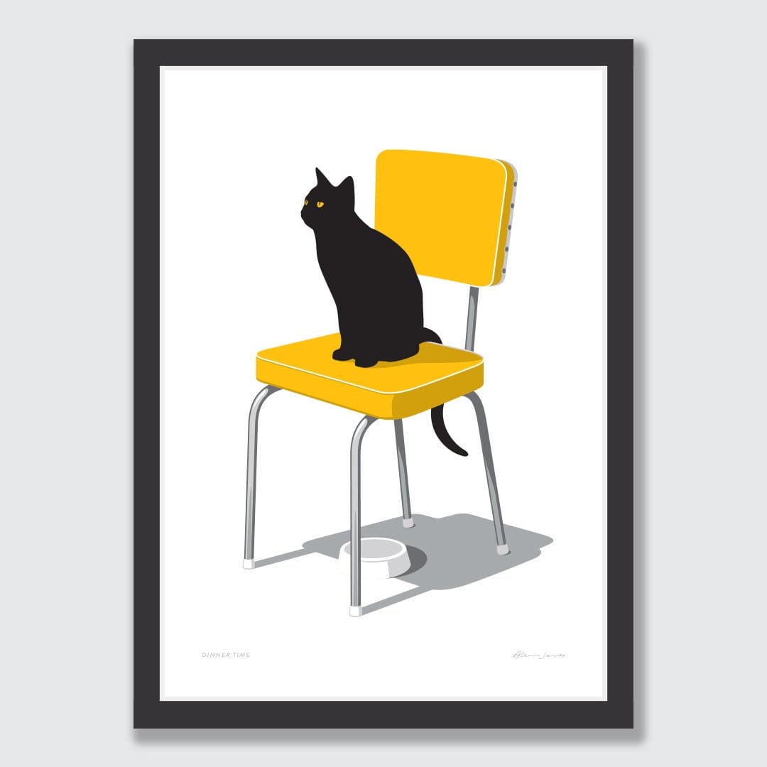 Dinner Time Art Print by Glenn Jones