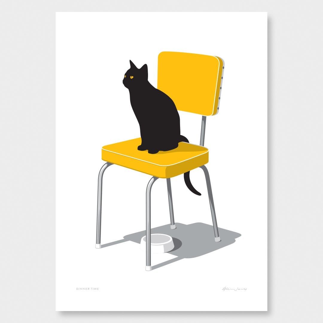 Dinner Time Art Print by Glenn Jones