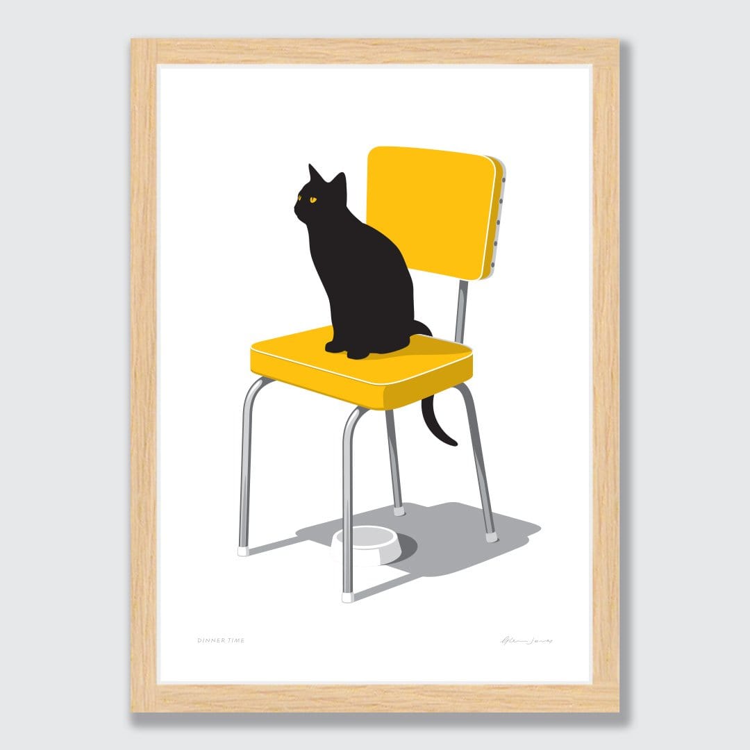 Dinner Time Art Print by Glenn Jones