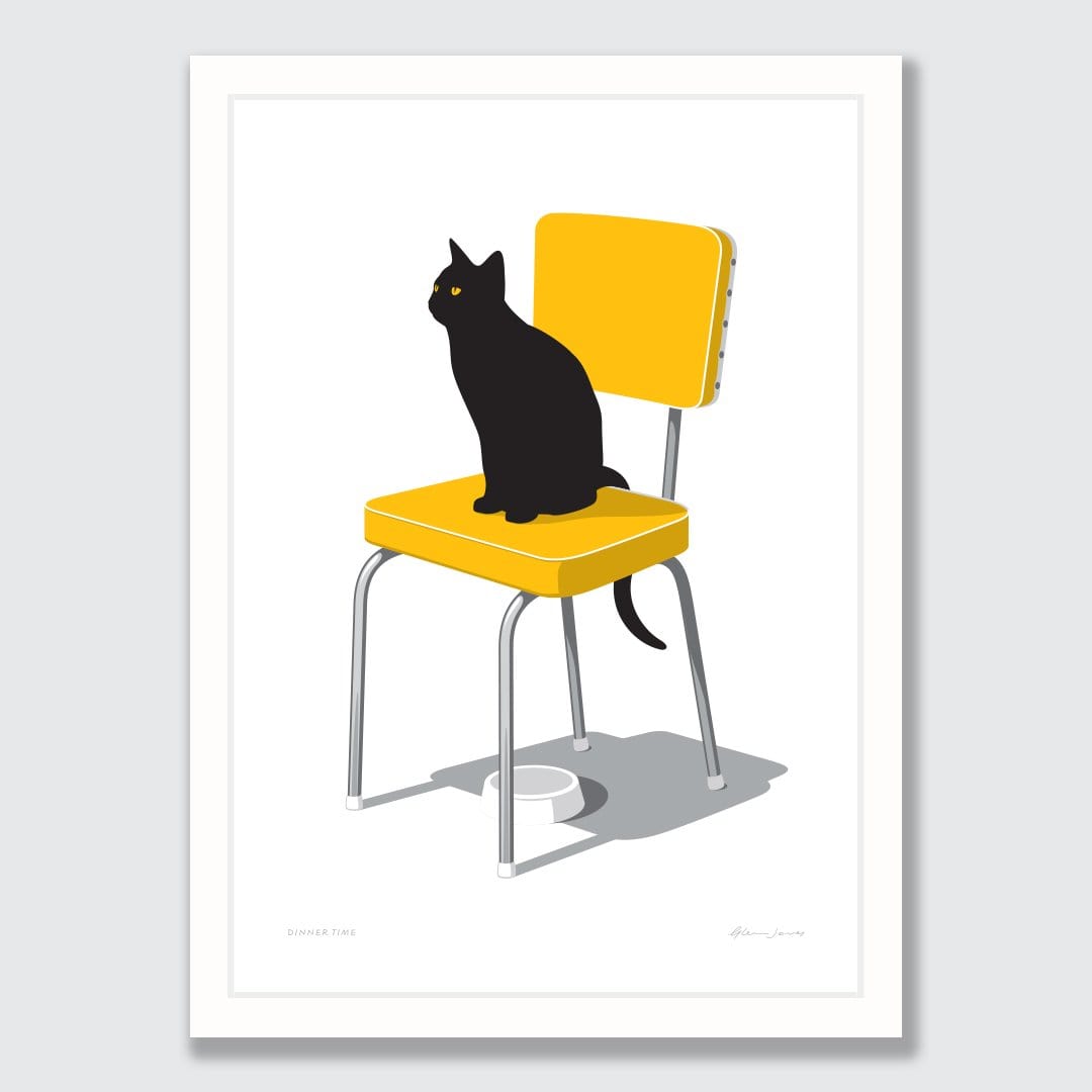 Dinner Time Art Print by Glenn Jones