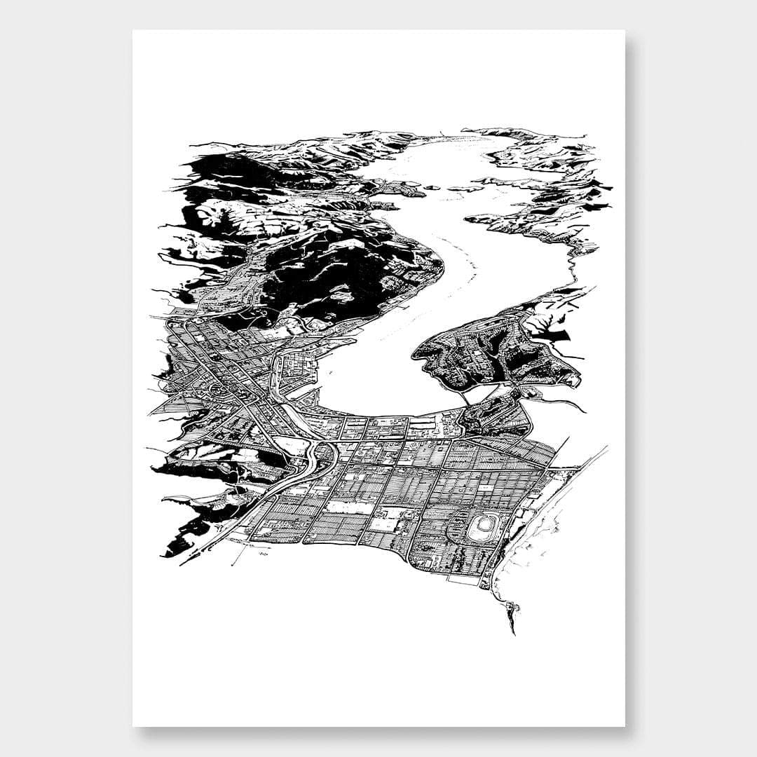 Dunedin Art Print by Citizen Art