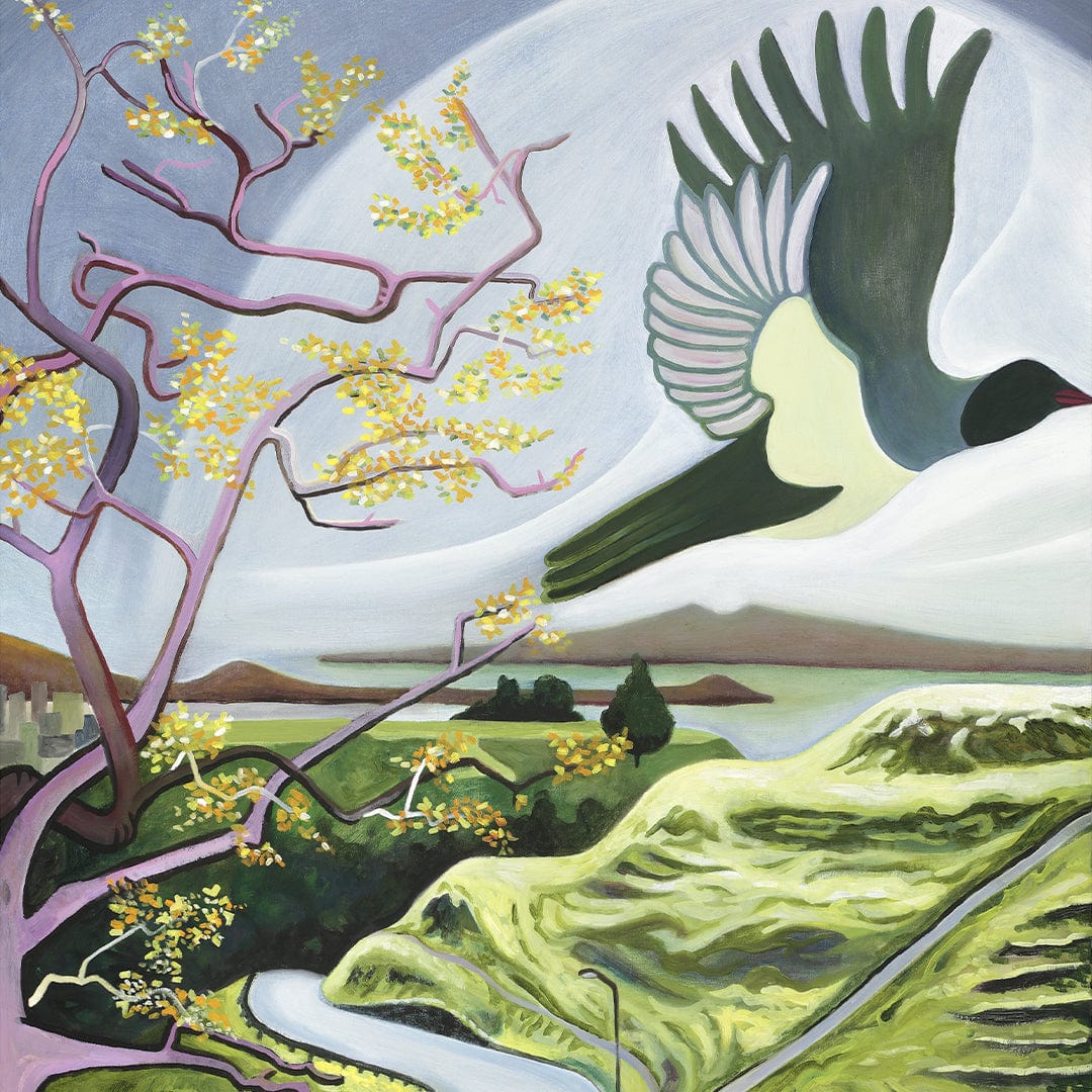East Over Maungawhau Art Print by Guy Harkness