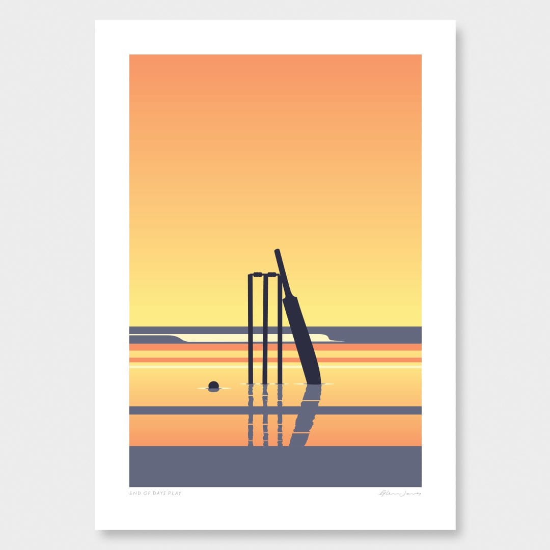 End of Days Play Art Print by Glenn Jones
