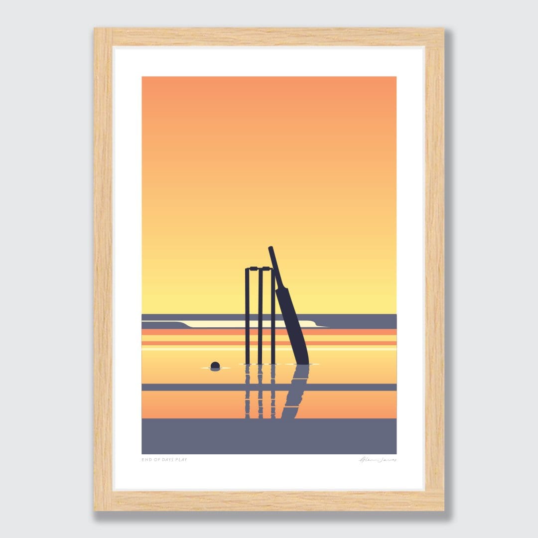 End of Days Play Art Print by Glenn Jones