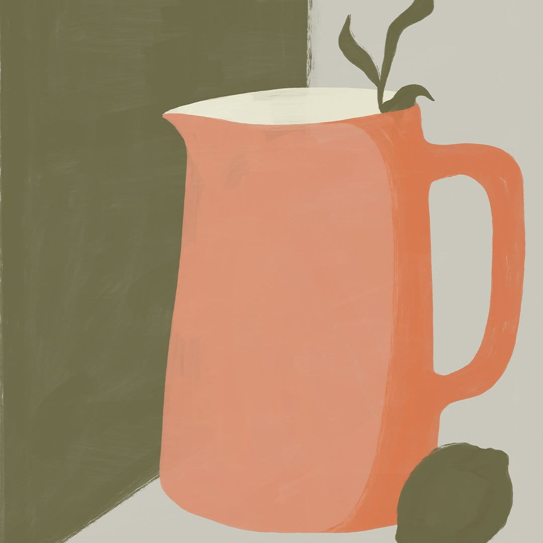 Favourite Jug Art Print by Home Time