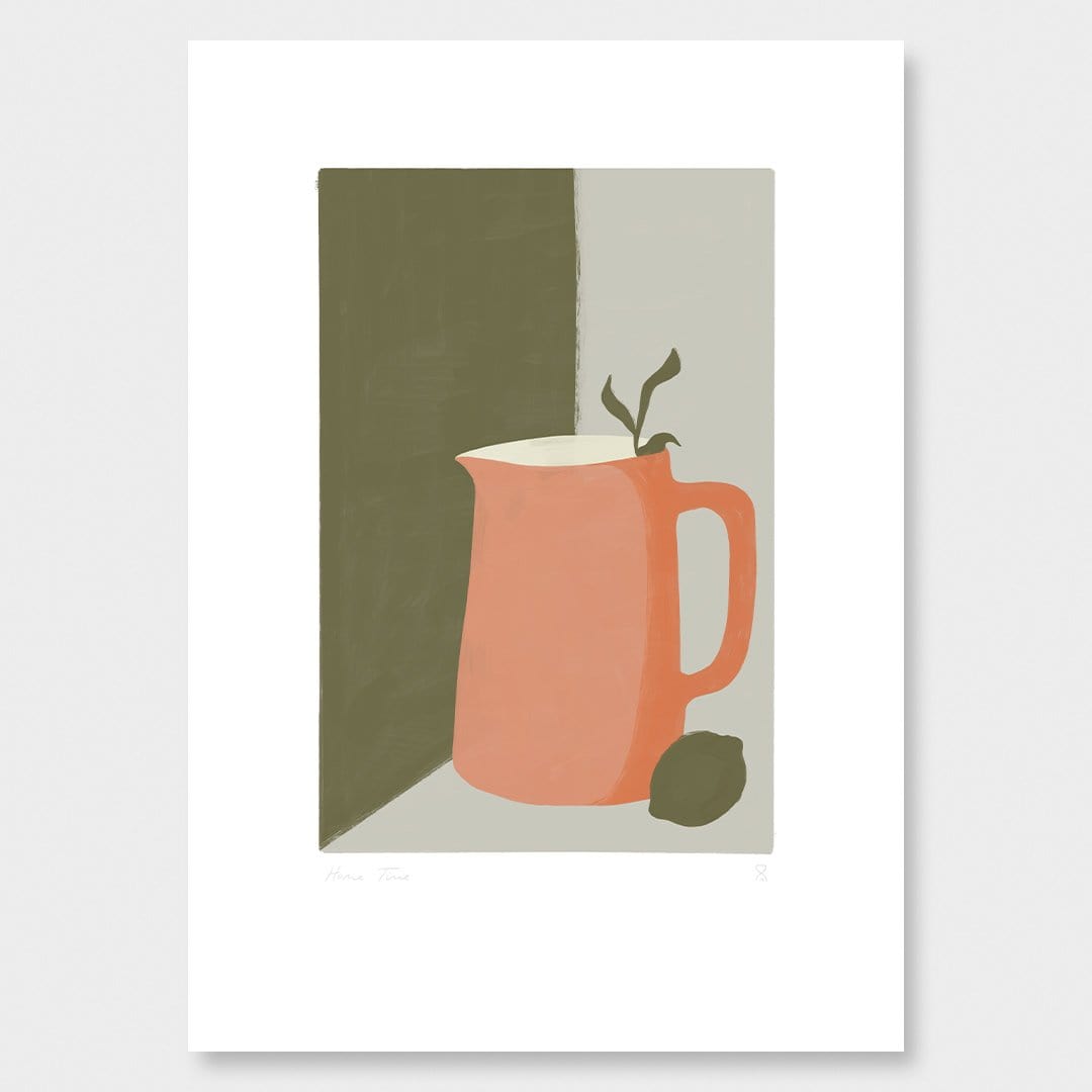 Favourite Jug Art Print by Home Time