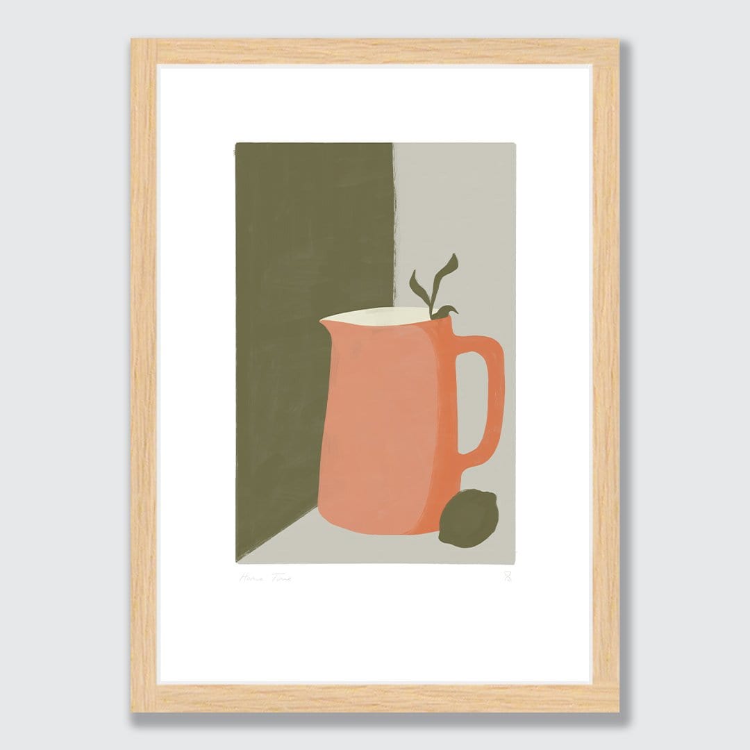 Favourite Jug Art Print by Home Time