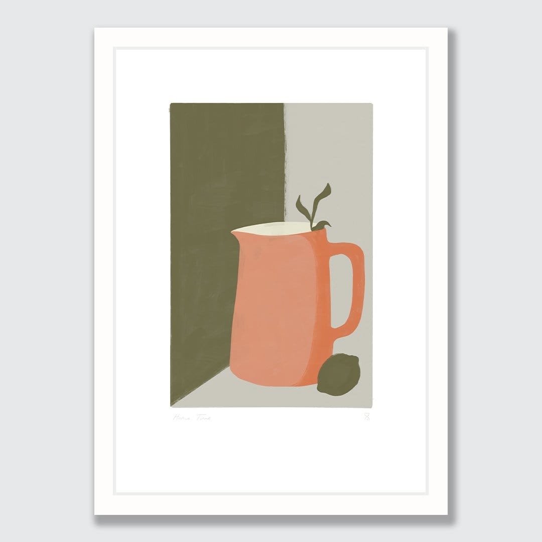 Favourite Jug Art Print by Home Time