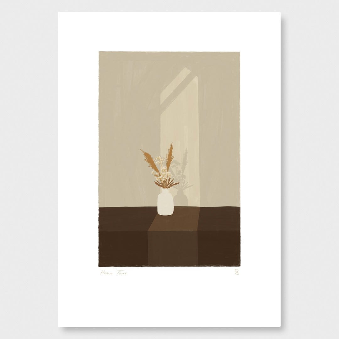 Favourite Dried Flowers Art Print by Home Time
