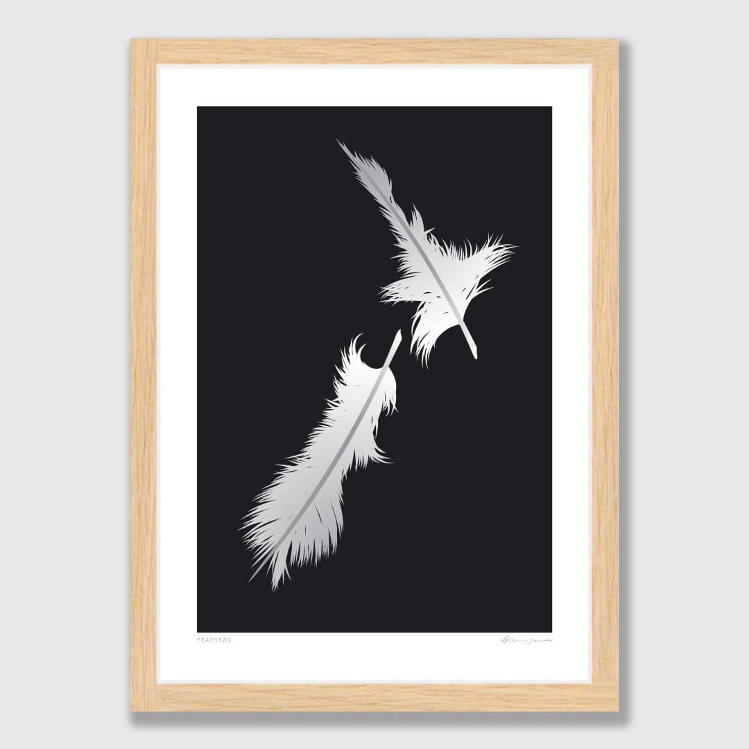 Feathers Art Print by Glenn Jones