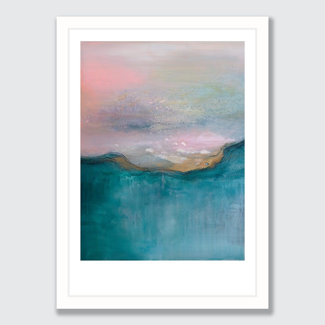 Fine Lines I Art Print by Lucy Davidson