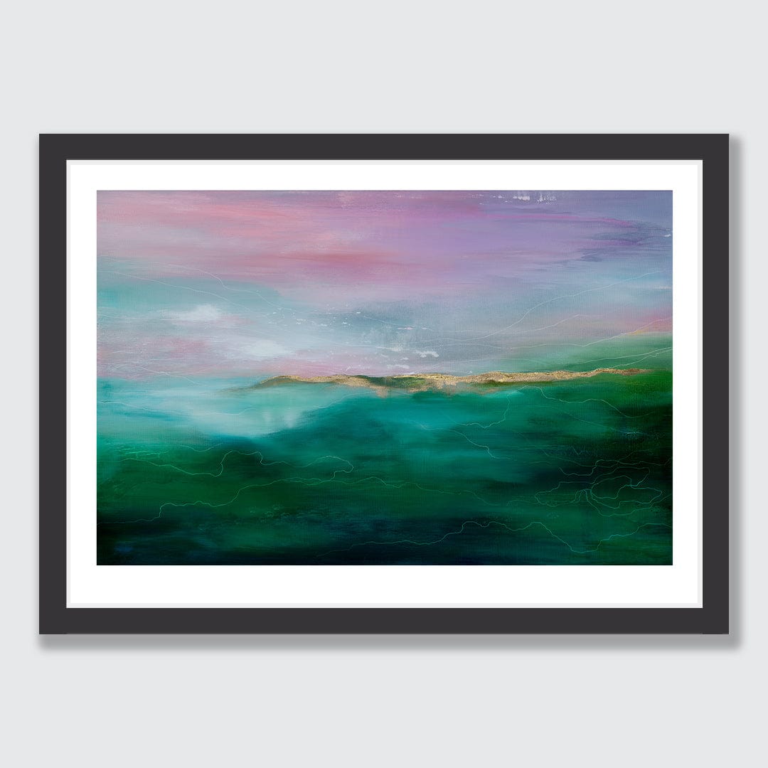 First Glimpse Art Print by Lucy Davidson