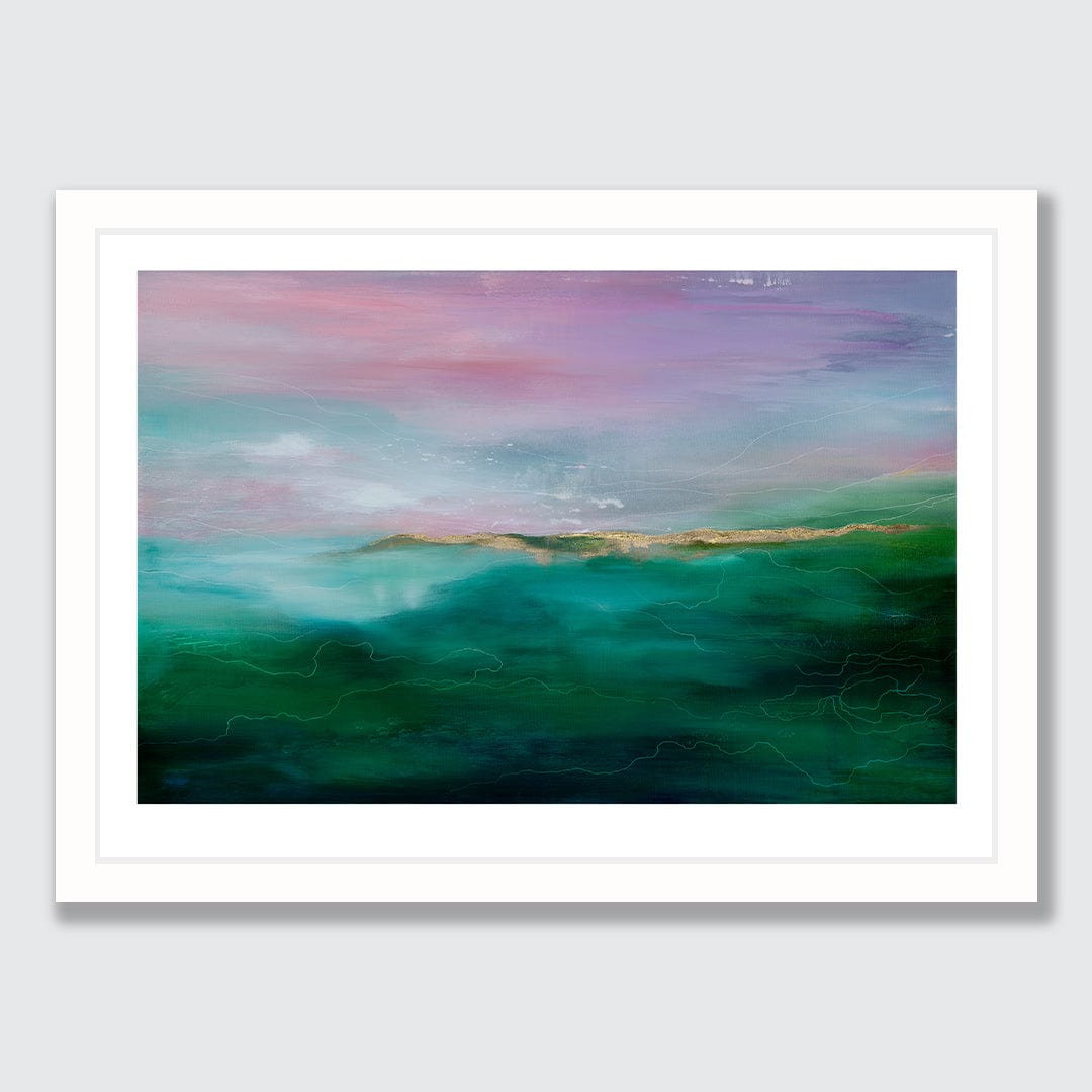First Glimpse Art Print by Lucy Davidson