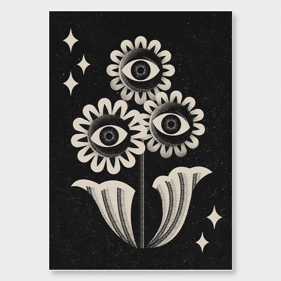Flowers of the Night Art Print by Beth Xia