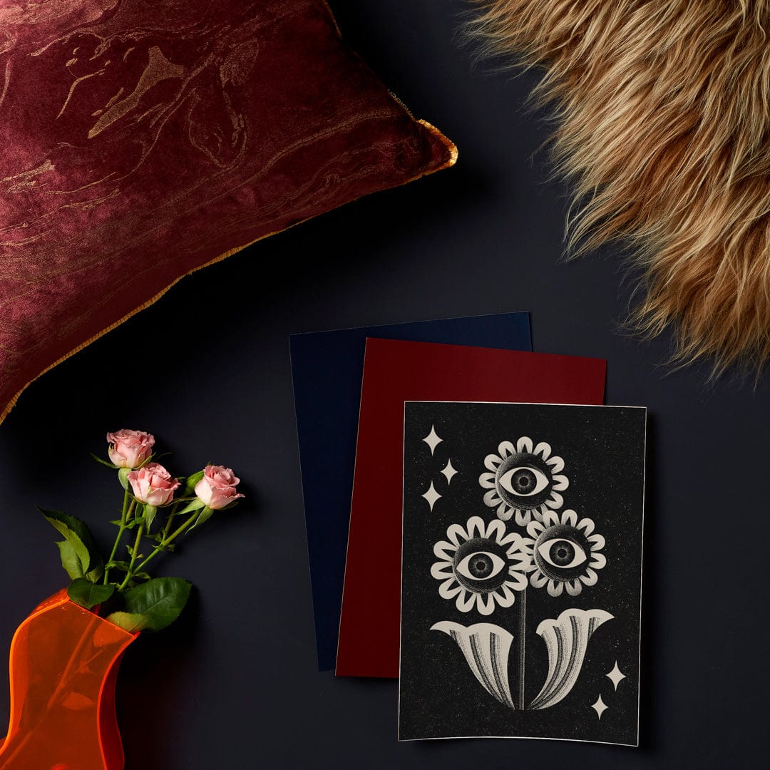 Flowers of the Night Art Print by Beth Xia