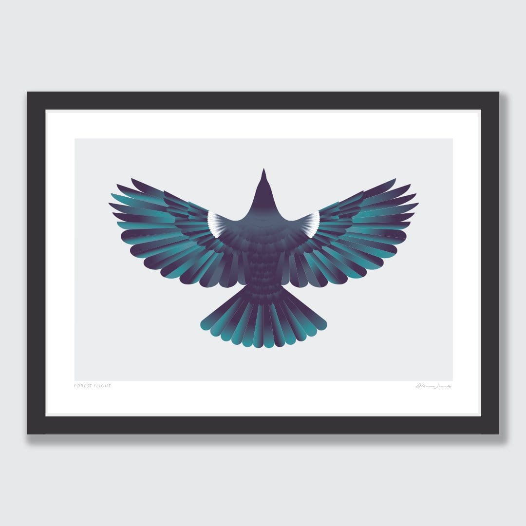 Forest Flight Art Print by Glenn Jones