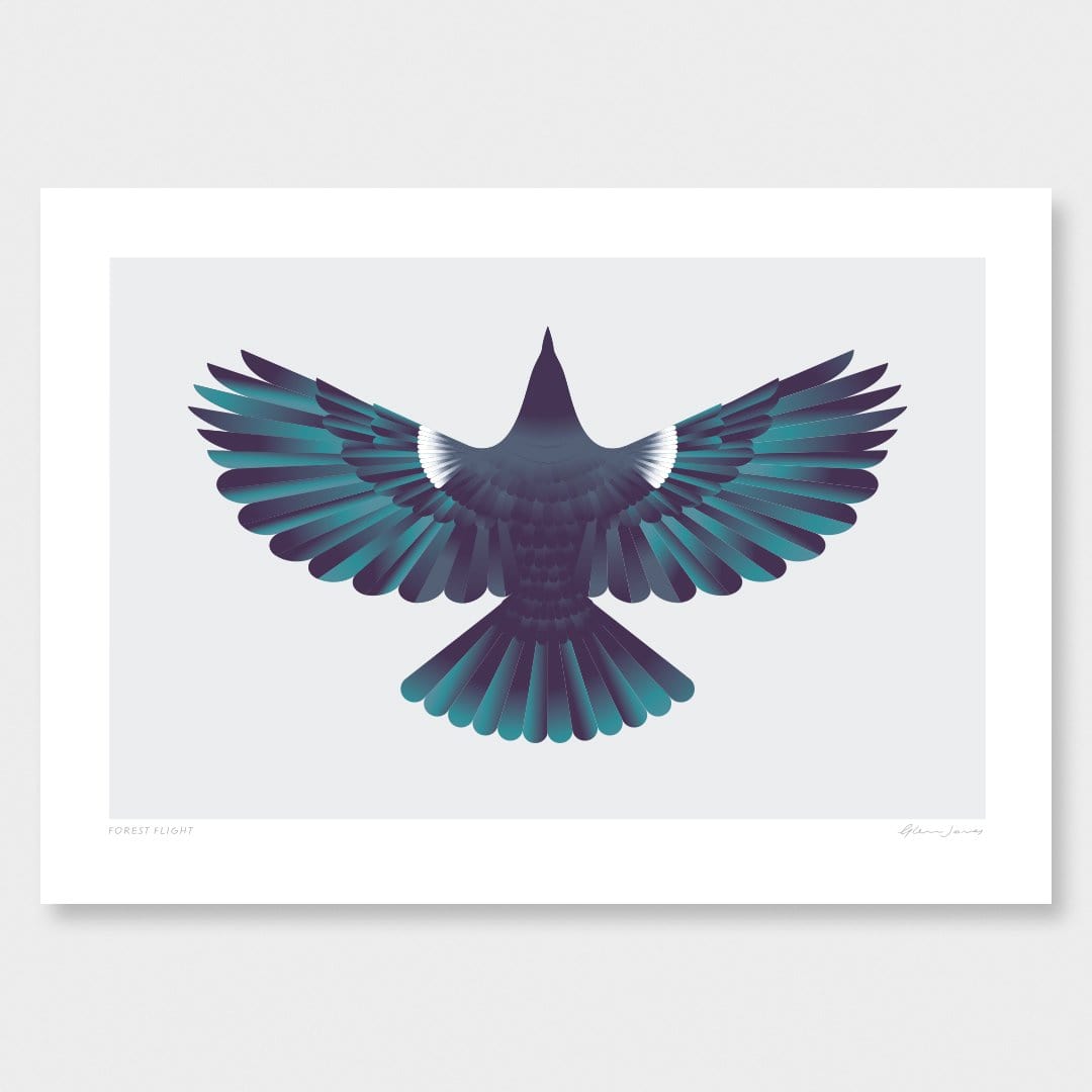 Forest Flight Art Print by Glenn Jones