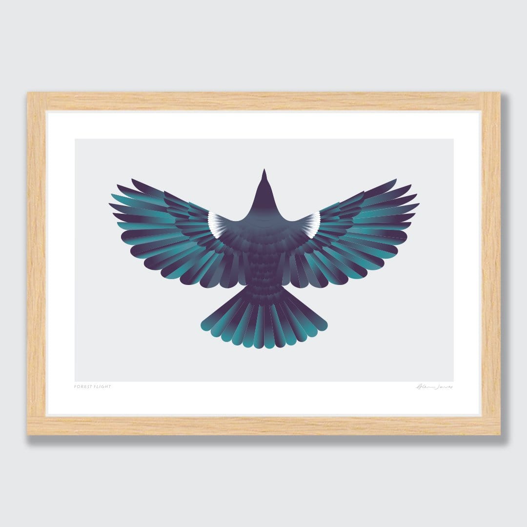 Forest Flight Art Print by Glenn Jones