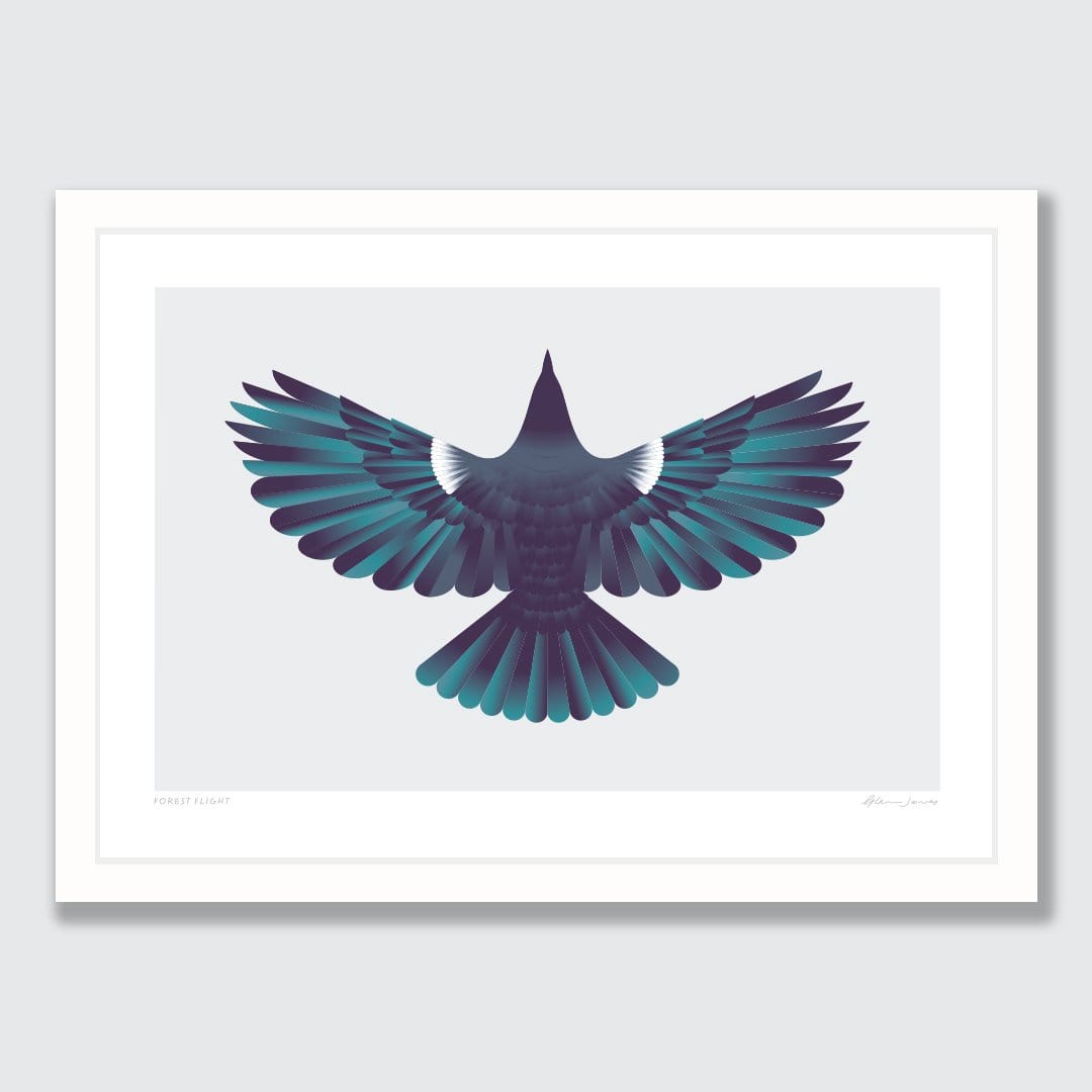 Forest Flight Art Print by Glenn Jones