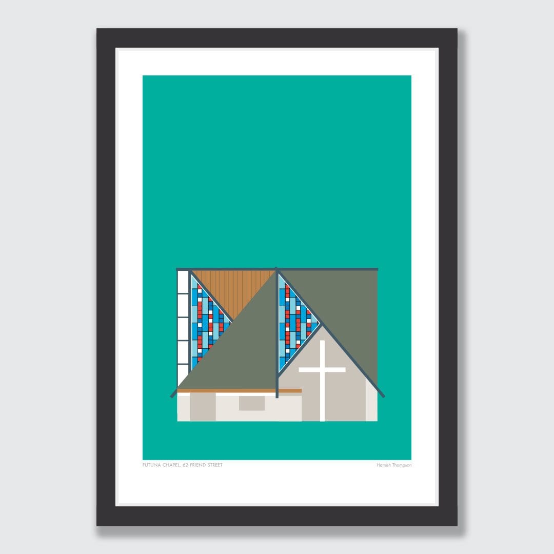 Futuna Chapel, 62 Friend St Art Print by Hamish Thompson