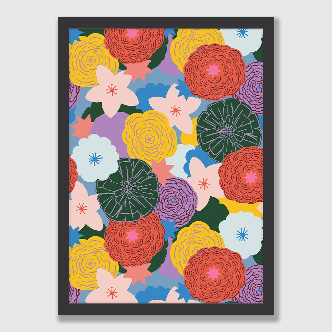 Garden Party Art Print by Crissie Rodda
