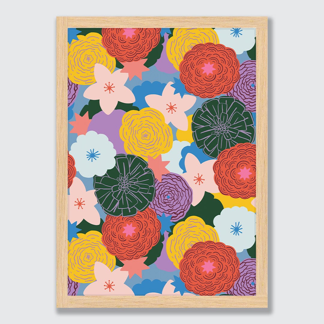 Garden Party Art Print by Crissie Rodda