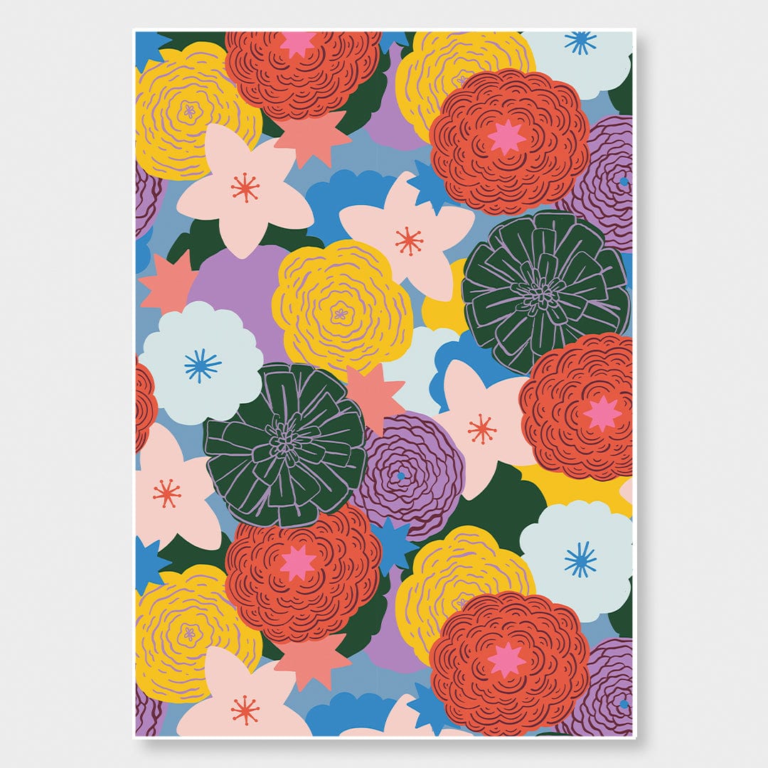 Garden Party Art Print by Crissie Rodda