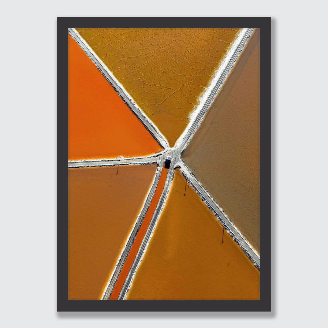 Geometric Salt Photographic Print by Emma Willetts