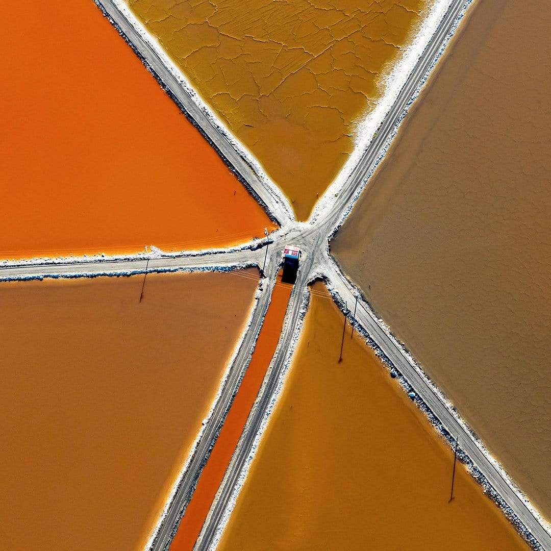 Geometric Salt Photographic Print by Emma Willetts