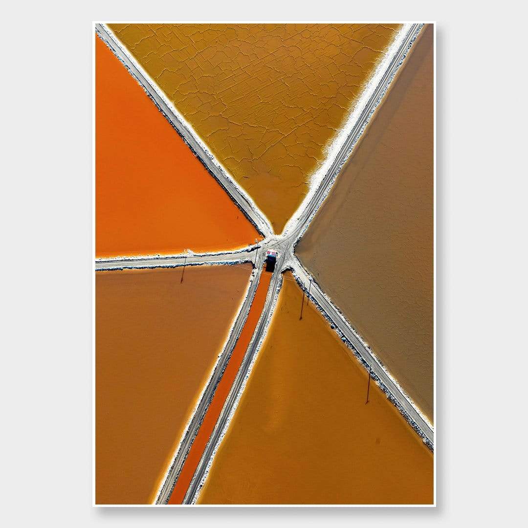 Geometric Salt Photographic Print by Emma Willetts