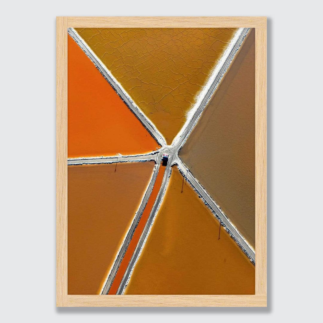 Geometric Salt Photographic Print by Emma Willetts
