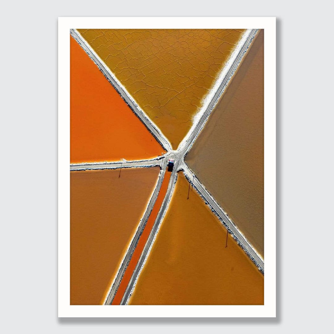 Geometric Salt Photographic Print by Emma Willetts