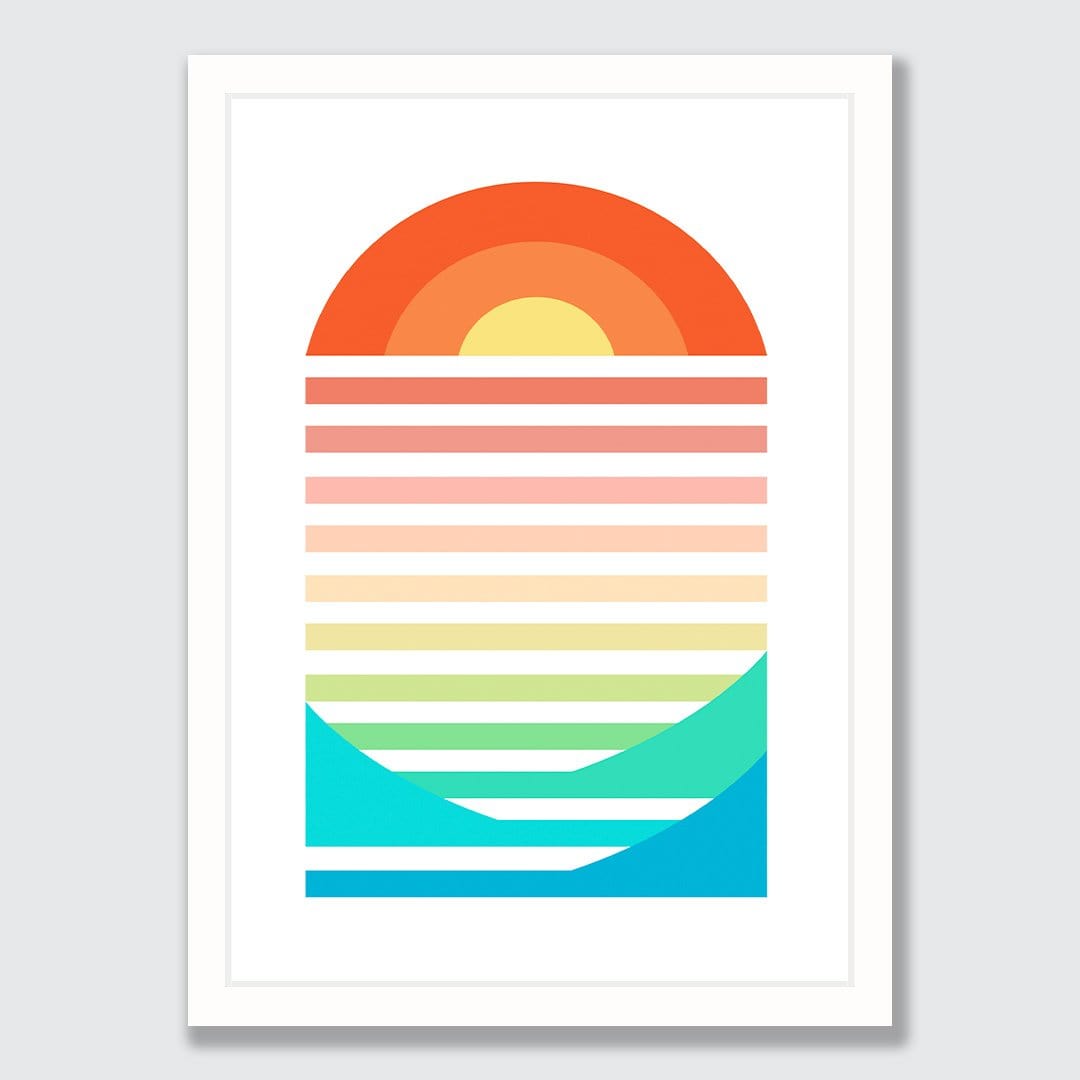 Gisborne Scandi Art Print by OSLO