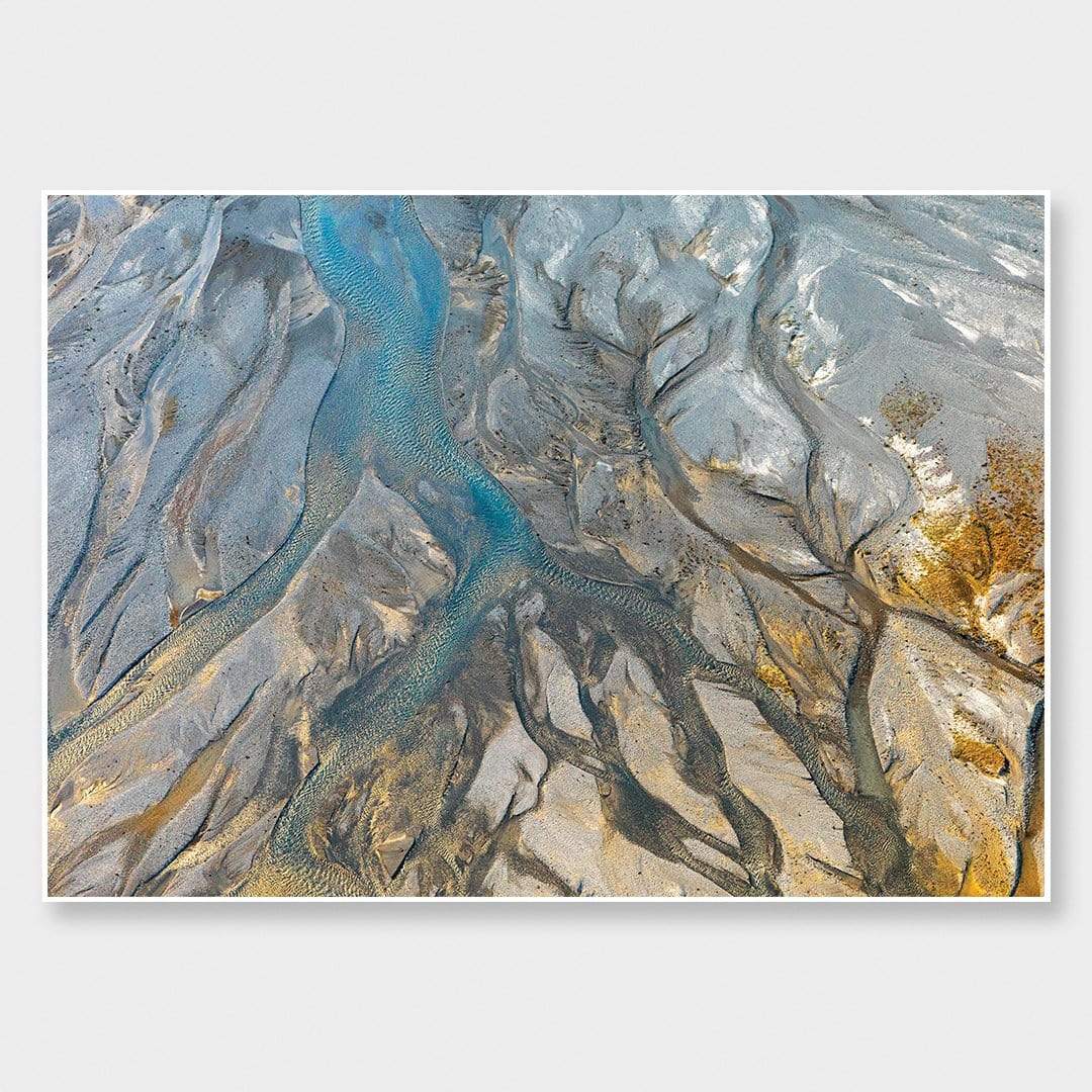 Godley River - Gold Dust Photographic Print by Emma Willetts