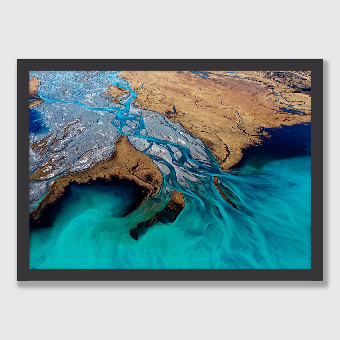 Godley River Mouth Photographic Print by Emma Willetts