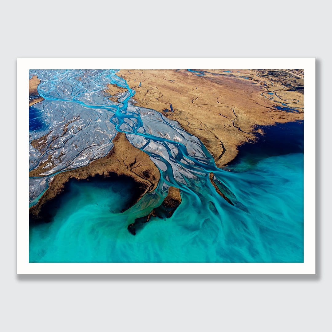 Godley River Mouth Photographic Print by Emma Willetts