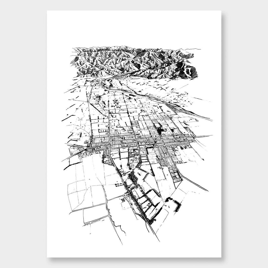 Greytown Art Print by Citizen Art