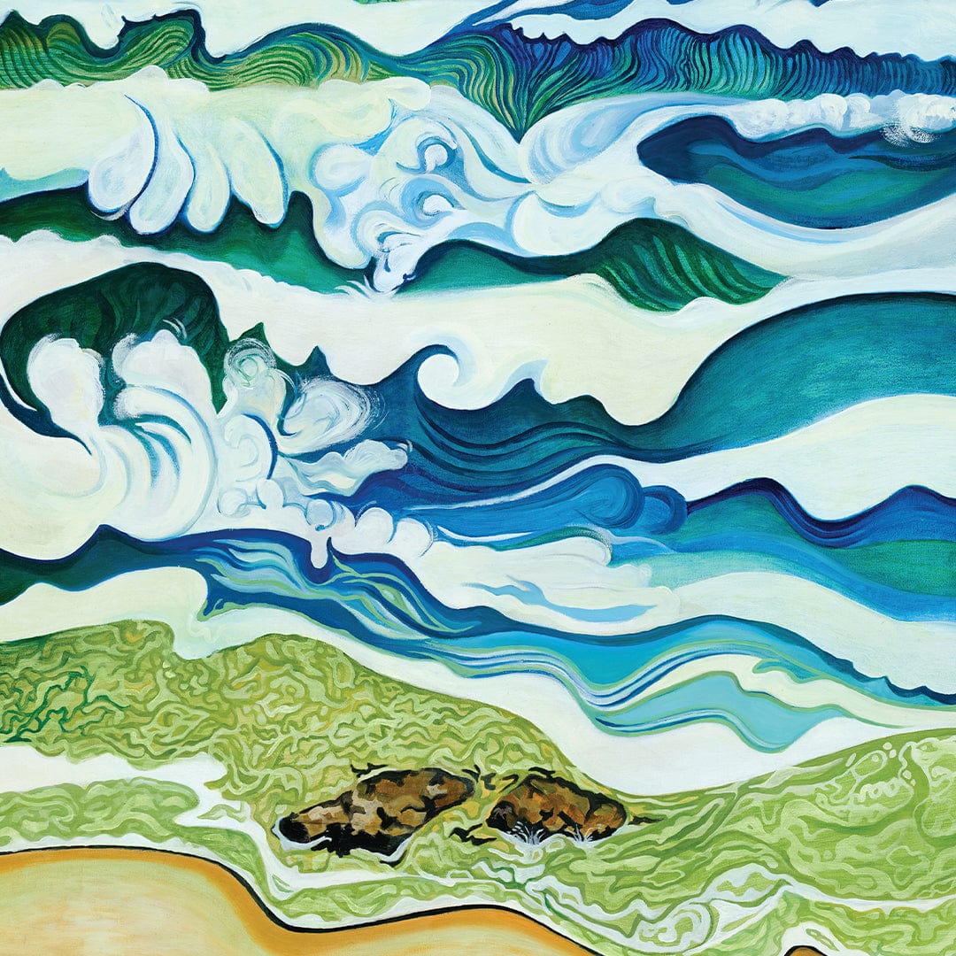 Hahei at High Tide Art Print by Guy Harkness