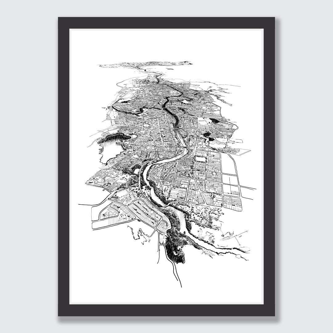 Hamilton Art Print by Citizen Art