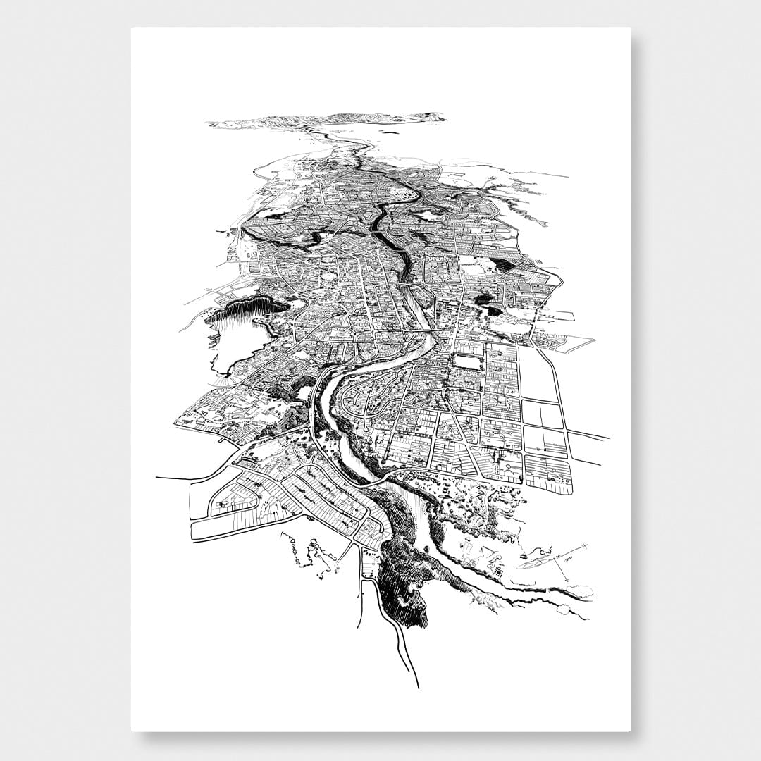 Hamilton Art Print by Citizen Art