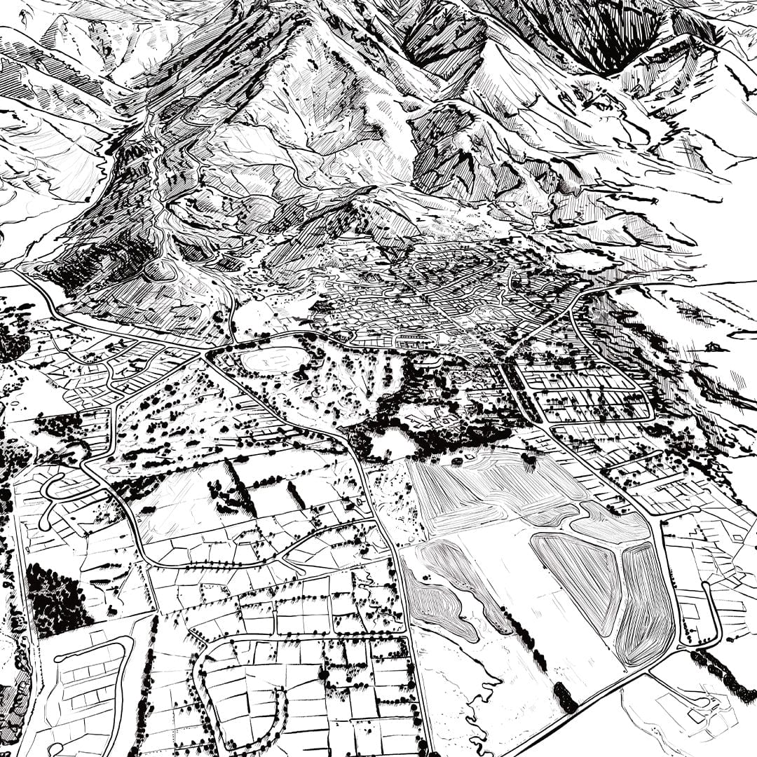Hanmer Springs Art Print by Citizen Art