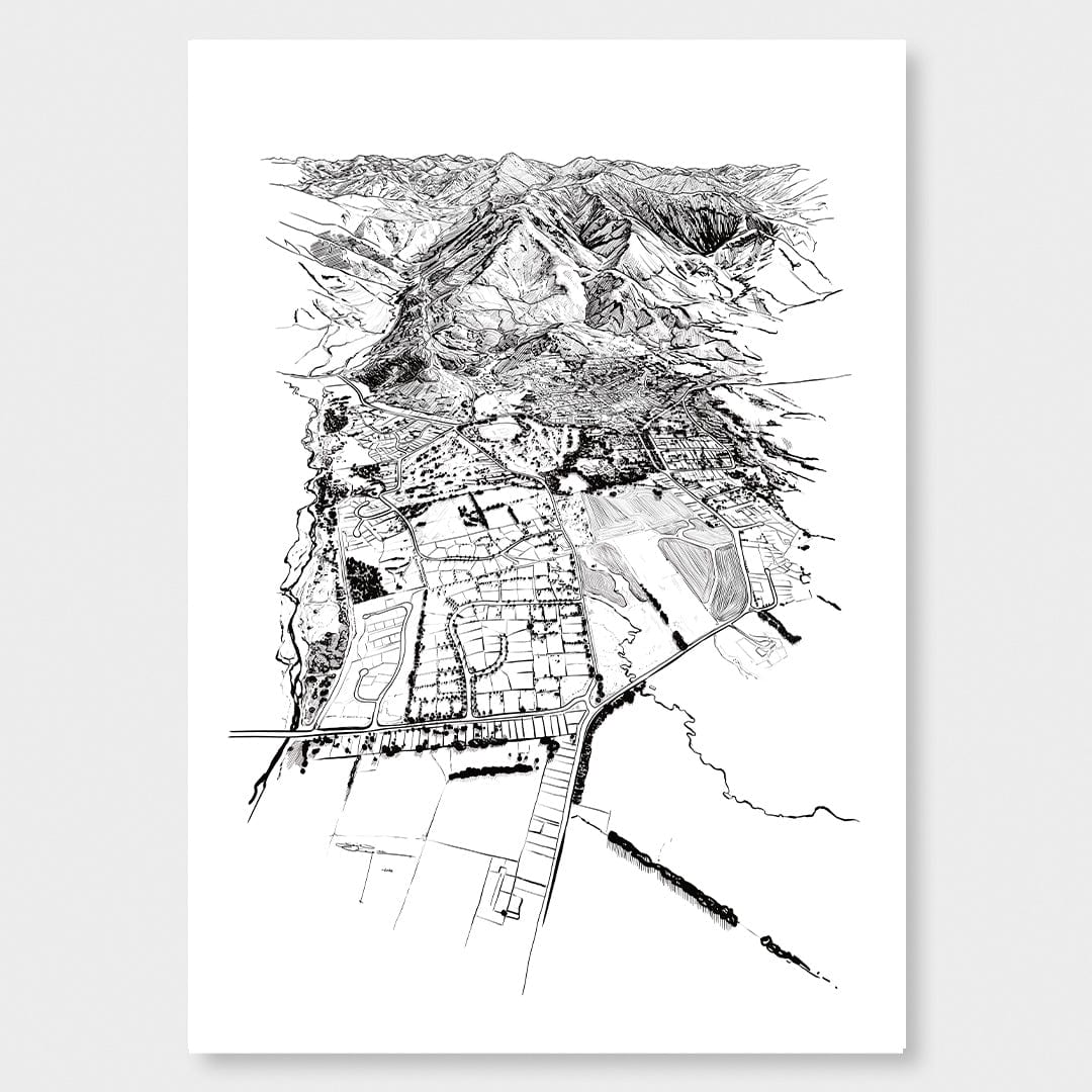 Hanmer Springs Art Print by Citizen Art