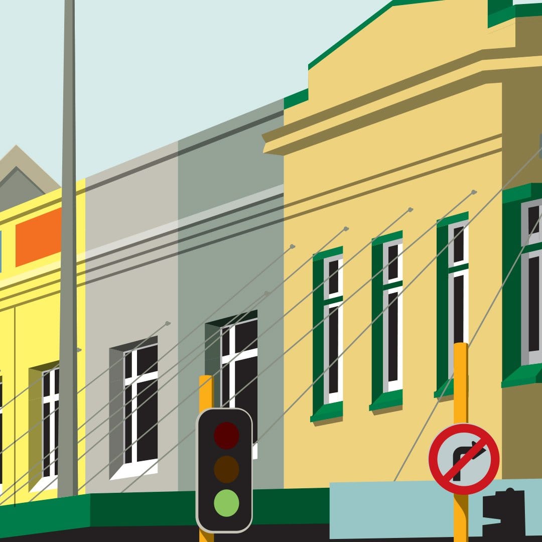 Heart of Grey Lynn Art Print by Glenn Jones