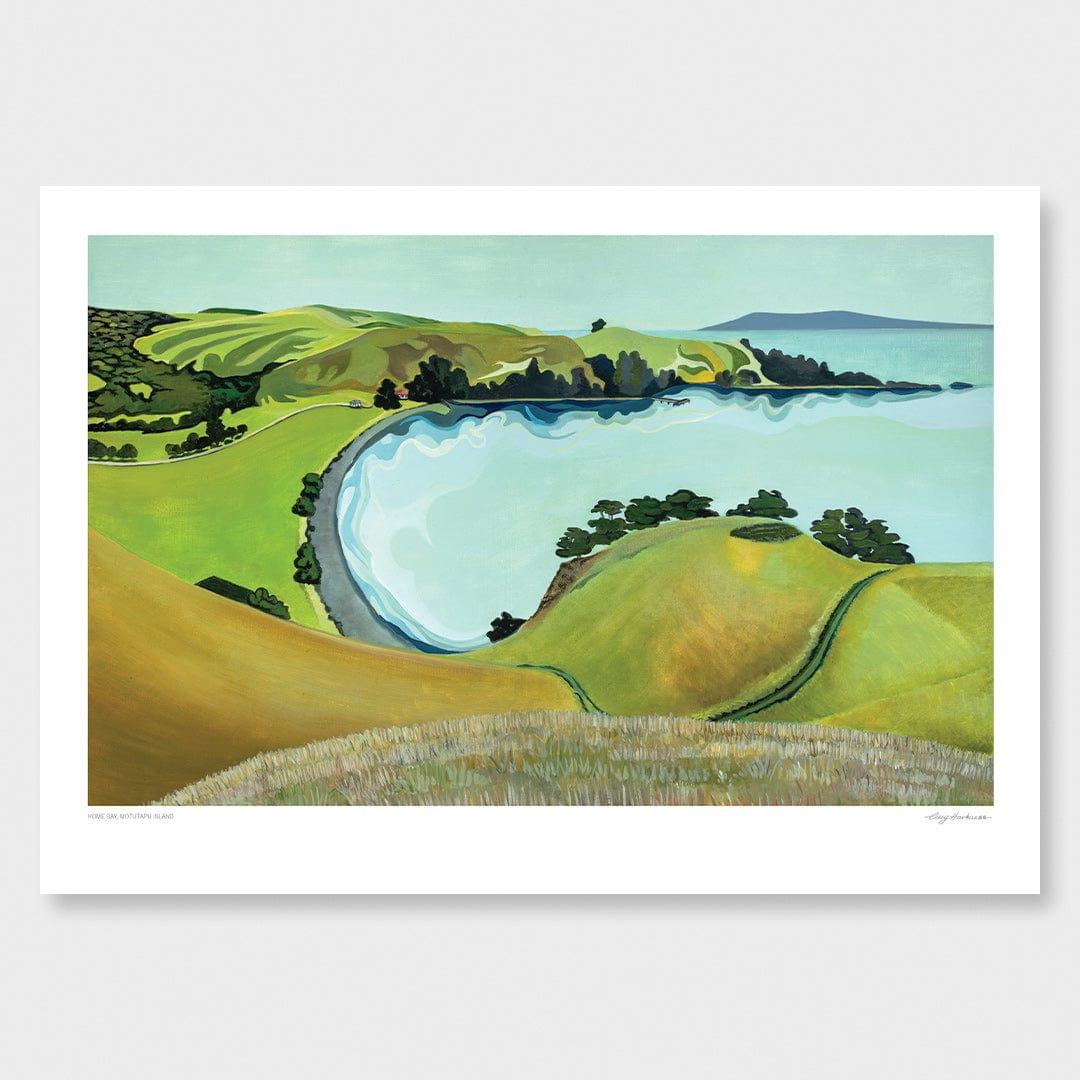 Home Bay Art Print by Guy Harkness