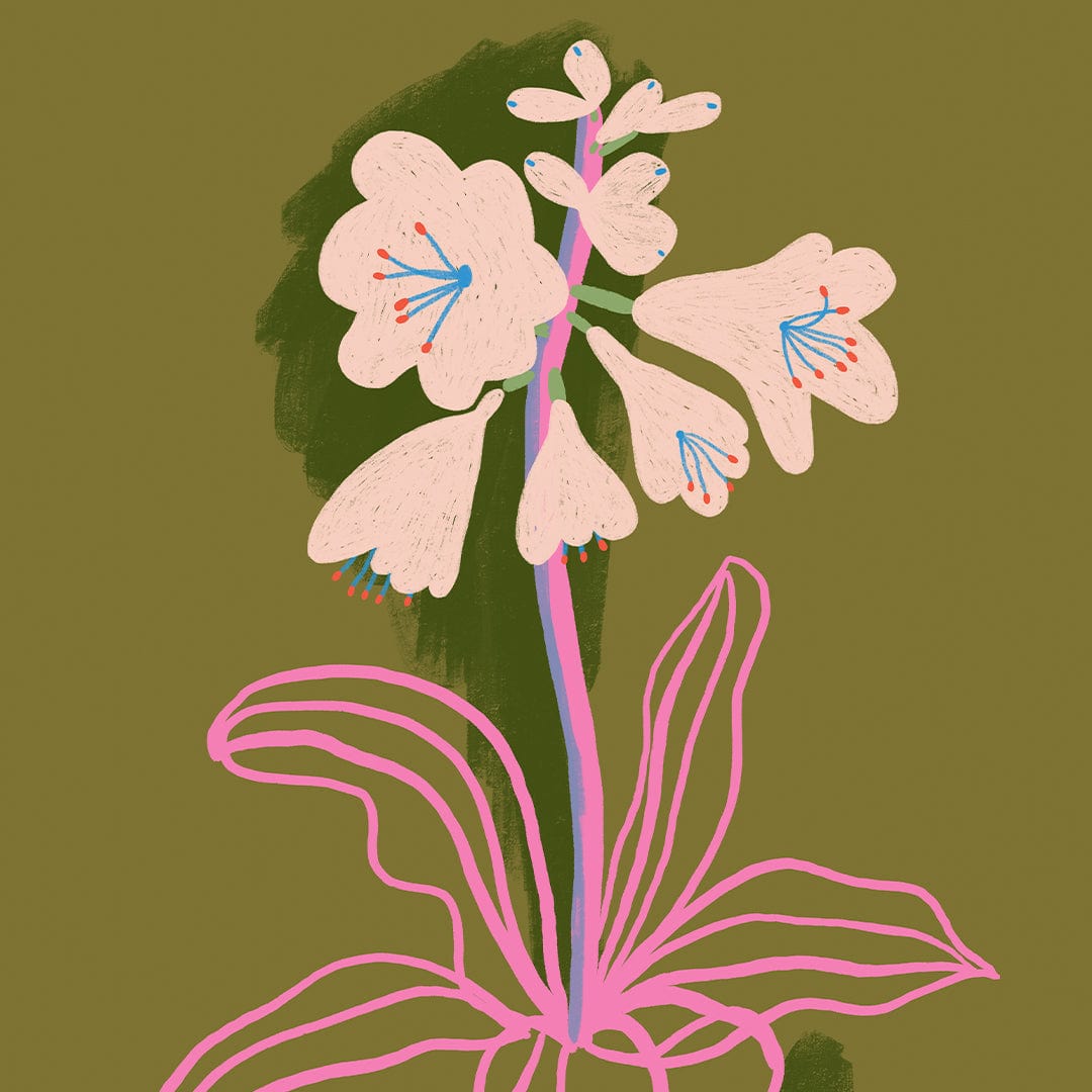 Hosta Art Print by Crissie Rodda