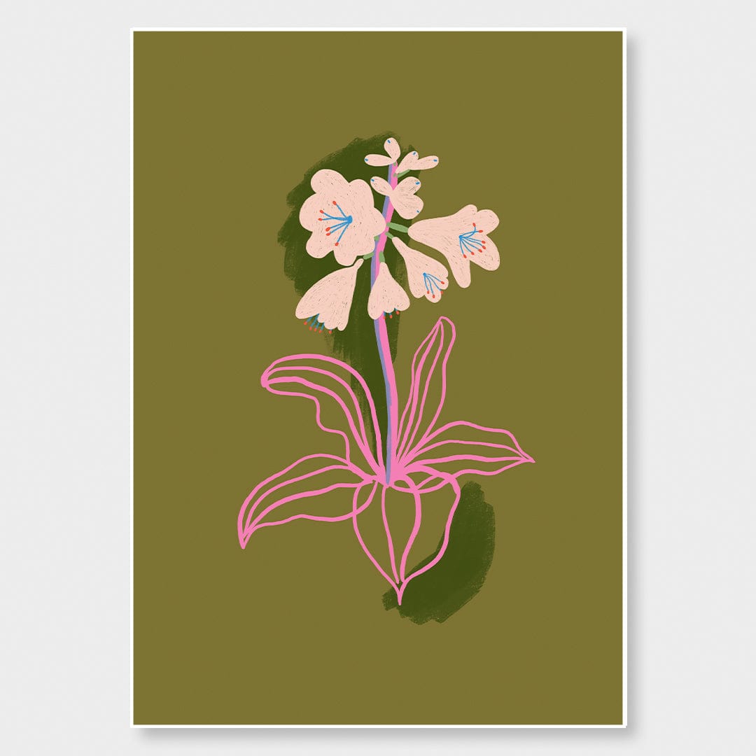Hosta Art Print by Crissie Rodda