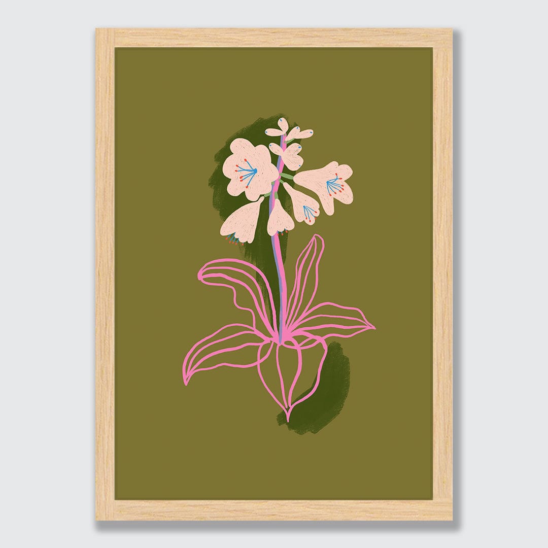 Hosta Art Print by Crissie Rodda