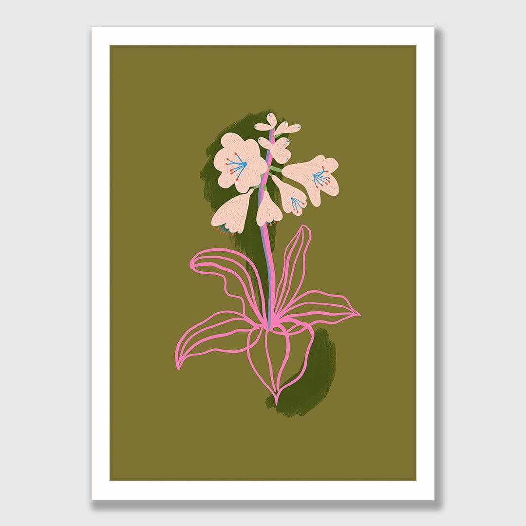 Hosta Art Print by Crissie Rodda