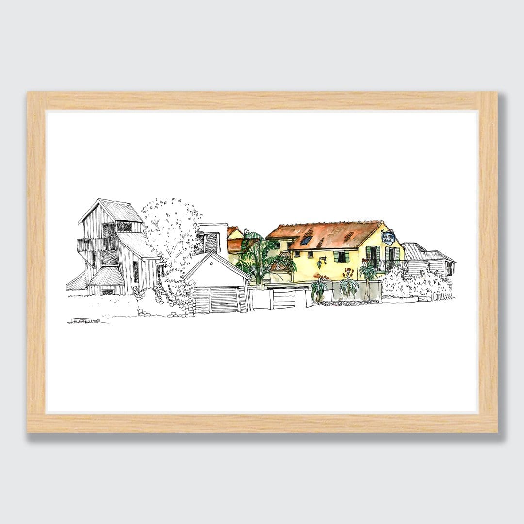 House in Sumner Art Print by Laura Feller