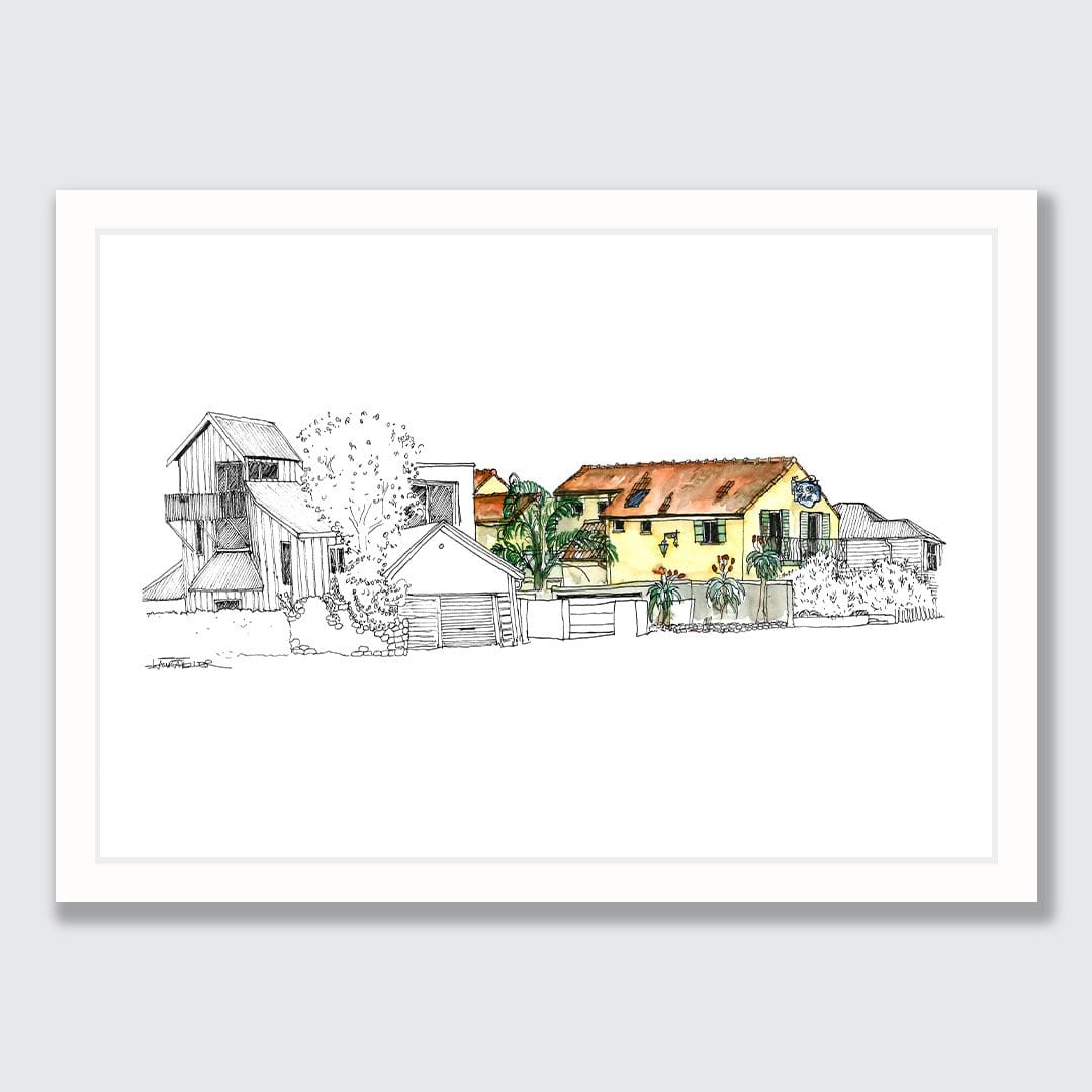 House in Sumner Art Print by Laura Feller